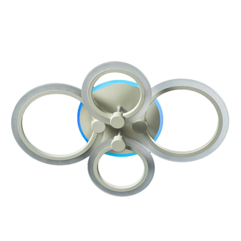 Люстра світлодіодна SY-5333/2+2 WT+RGB 80+20W