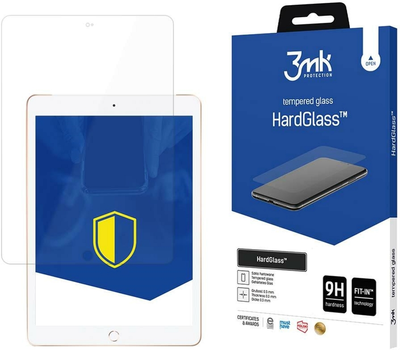 Захисне скло 3MK HardGlass для Apple iPad 10.2" 8gen/9gen (5903108474108)