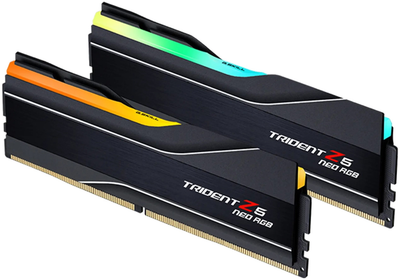 Оперативная память G.Skill DDR5-6400 32768MB PC5-51200 (Kit of 2x16384) Trident Z5 Neo RGB Black (F5-6400J3239G16GX2-TZ5NR)