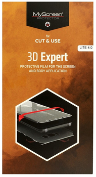 Захисна плівка MyScreen Cut&Use 3D Expert Pro 4.0 універсальна 6.5" 10 шт (5904433200066)