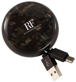 Kabel zwijany Richmond&Finch USB Type-C-micro-USB 0.9 m Camouflage (7350076896025)