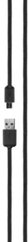 Кабель Xqisit micro-USB-USB Type A 1.8 м Black (4029948015729)