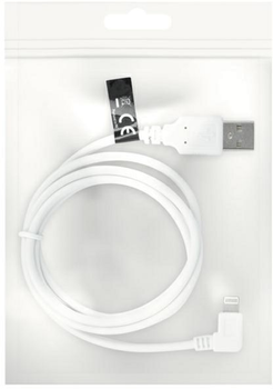 Комбінований кабель USB-Apple Lightning 1 м White (5900495413932)