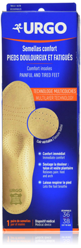 Ортопедичні устілки Urgo Comfort Insoles Розмір 36-38 (8470001895295)