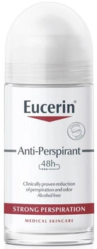 Antyperspirant Eucerin Desodorante Antitranspirante Roll On 48h 50 ml (4005800028311)