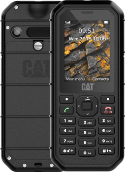Telefon komórkowy Cat B26 SingleSim Black (CB26-DAE-EUA-EN)