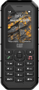 Telefon komórkowy Cat B26 SingleSim Black (CB26-DAE-EUA-EN)