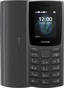 Мобільний телефон Nokia 105 TA-1557 DualSim Charcoal (1GF019CPA2L11)