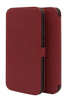 Чехол-книжка Logarm Leather Book для Xiaomi Mi 10T Lite / Redmi Note 9 Pro 5G Красный