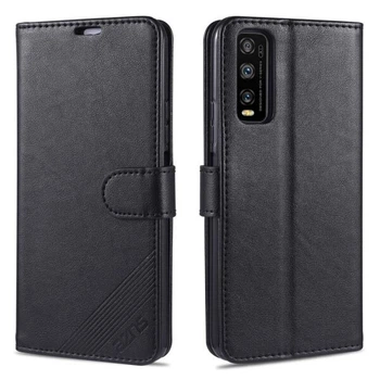 Чехол AZNS Wallet Case для VIVO Y20 (V2027) / Y12s - Black