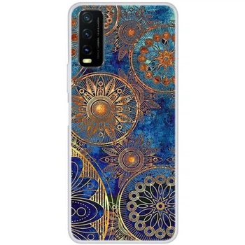 Силіконовий (TPU) чохол Deexe Life Style для VIVO Y20 (V2027) / Y12s - Special Flower