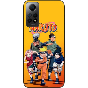 Силиконовый чехол SMTT для Xiaomi Redmi Note 12 Pro 4G с картинкой Наруто