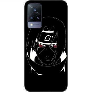 Силиконовый чехол SMTT для Vivo V21 с картинкой Itachi Uchiha