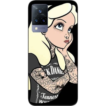 Оригинальный бампер SMTT для Vivo V21 с картинкой Золушка
