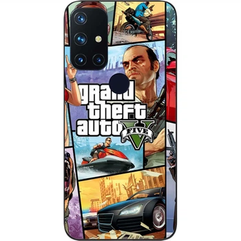 Силіконовий чохол SMTT для OnePlus Nord N10 5G з зображенням Гра GTA