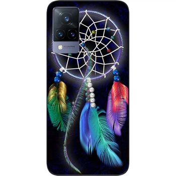 Оригинальный бампер SMTT для Vivo V21 с картинкой Ловец снов