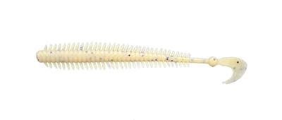 Силікон Nomura Sensum Worm (їстівний) 100мм 1,6 гр. колір-103 (creamy brown with glitter) 12шт