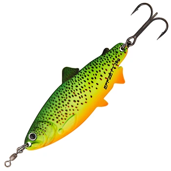 Блесна-колебалка DAM Effzett Trout Spoon 25гр 9см (fire trout uv)