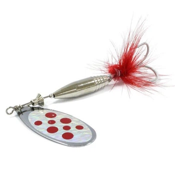 Блесна-вертушка Balzer Colonel Classic Silver/Red 5гр.