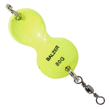 Блесна Balzer Flatfish Spoon 60гр.цвет- yellow