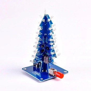 Набор для пайки "Новогодняя елка" ArduinoKit с акриловым корпусом.