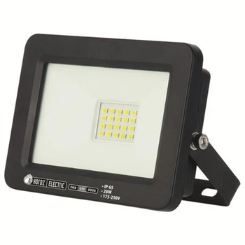 Прожектор светодиодный Horoz Electric 20W 6400K ASLAN-20 черный