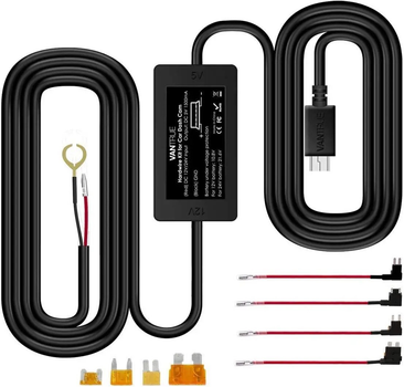 Набір проводів відеореєстратора Vantrue 3M Mini USB 12V-24V