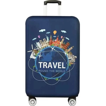 Чехол для чемодана Turister модель Barcelona M Синий (BC_034M)