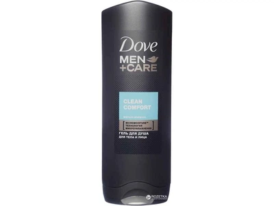 Гель для душу DOVE 250мл Men+Care Чистота та комфорт