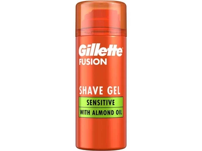 Гель для гоління GILLETTE 75мл Fusion Для чутливої шкіри для чоловіків