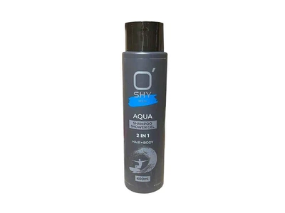 Гель-шампунь O`SHY 400мл для душу 2 in 1 AQUA men