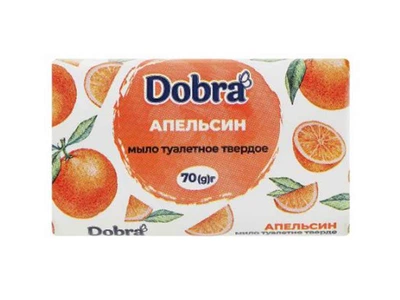 Мило DOBRA туалетне Апельсин 70г