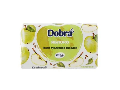 Мило DOBRA туалетне Яблуко 70г
