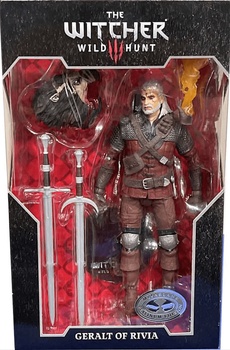 Фігурка Відьмак Геральт із Рівії The Witcher Geralt of Rivia Platinum Edition McFarlane 13406-1