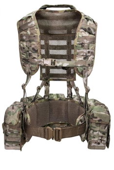 Ремінно-плечова система Warrior Patrol Belt Kit size L multicam