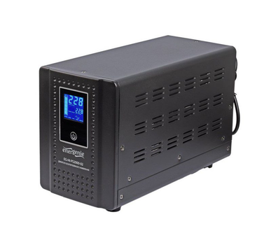 UPS ДБЖ з правильною синусоїдою EnerGenie EGHIPS2000 2000VA 1200Вт, LCD, 24V під зовнішній АКБ, заряд 15А