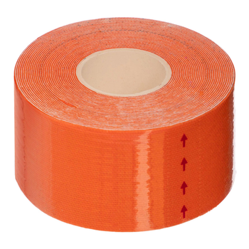 Кінезіо тейп (Kinesio tape) SP-Sport BC-4863-3,8 розмір 3,8смх5м оранжевий