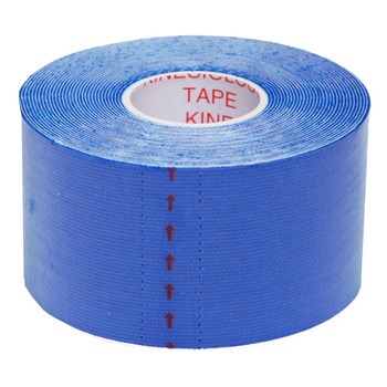 Кинезио тейп (Kinesio tape) SP-Sport BC-0474-3_8 размер 3,8смх5м синий