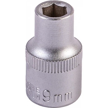 Насадка торцевая 6-гранная 1/2 9мм CRV MASTERTOOL GM (78-0009)