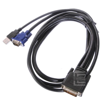 Кабель Ewell для проектора M1-DA, DVI 30+5 to VGA, USB (EW501)