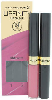 Szminka Max Factor Lipfinity Long-Lasting Two Step Lipstick 055 Sweet 4.2 g (0086100016080)