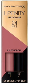 Губна помада Max Factor Lipfinity Long-Lasting Two Step Lipstick 015 Etheral 4.2 г (0086100014345)