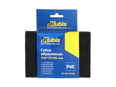Губка абразивна KUBIS Р240, 100*70*25мм