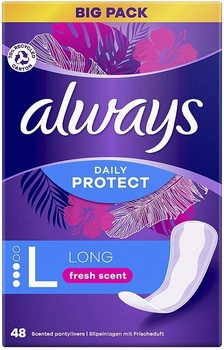 Щоденні прокладки Always Daily Protect Long 48 шт (8006540688939)