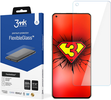 Захисне скло 3MK Flexible Glass для Oppo Reno7 Pro 5G (5903108452595)