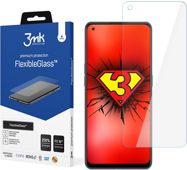 Захисне скло 3MK Flexible Glass для Oppo Reno7 SE 5G (5903108452687)