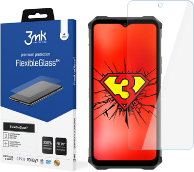Захисне скло 3MK Flexible Glass для Oukitel WP13 (5903108463799)