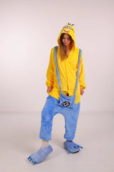 Піжама Кігурумі Для Дівчаток My Kigu Міньйон Жовтий L 165-175 см (1047/3)