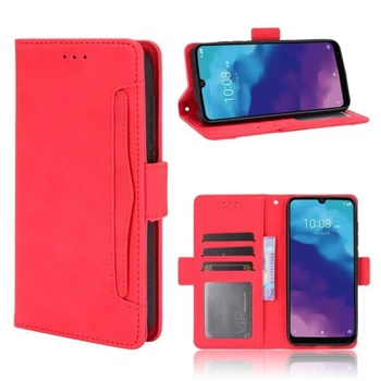 Чехол-книжка с кармашками Deexe Wallet Stand для ZTE Blade A7 (2020) 64GB - Rose