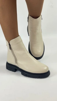 Зимові черевики 24pfm 39 (25.0см) Молочний 3165
